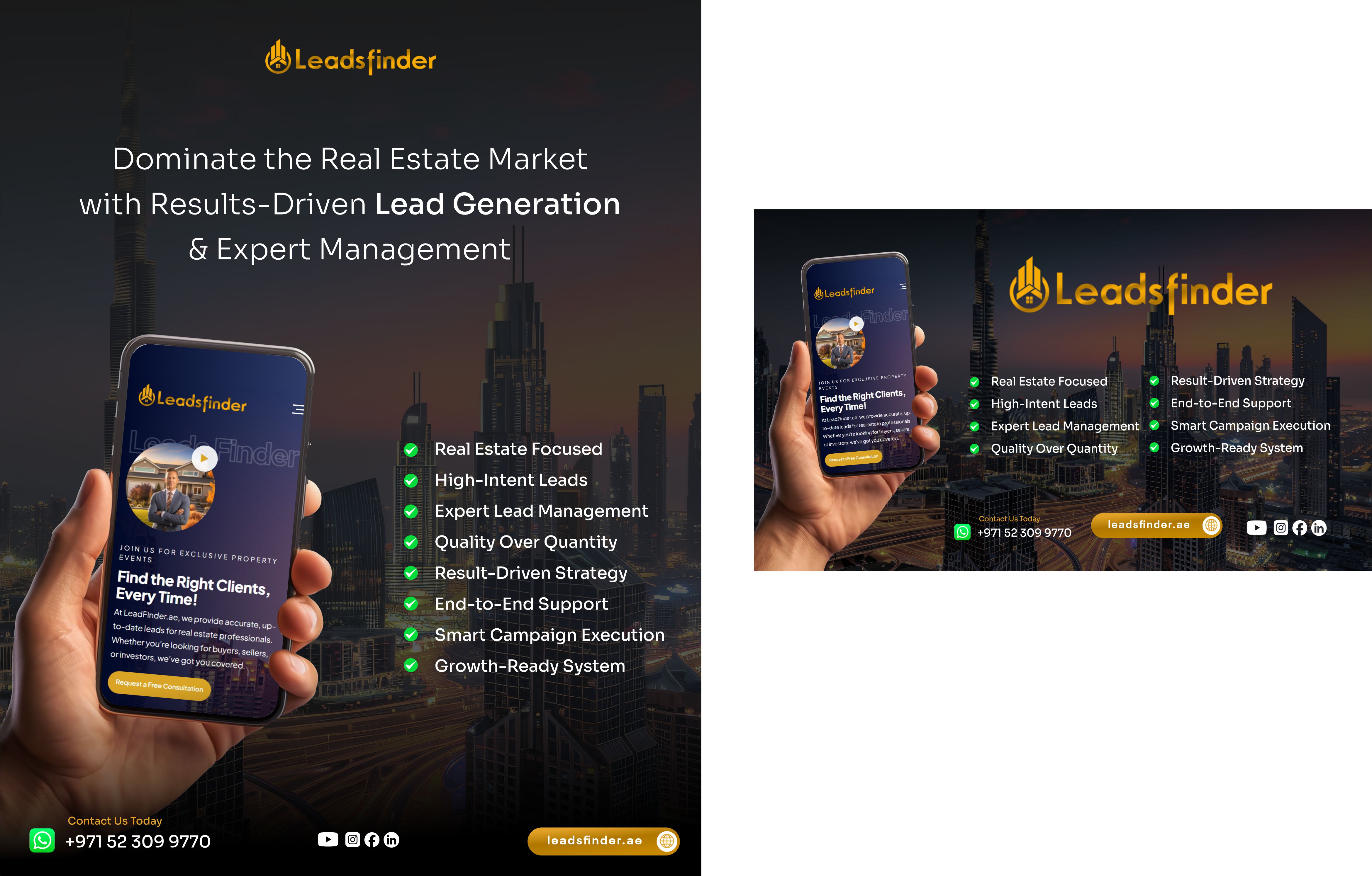 Leadsfinder Ad Campaign